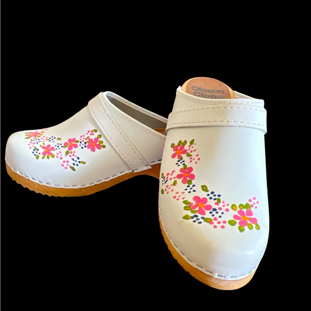 Olsson Clogs De Luxe Made in Sweden Rare Clogs Size 38